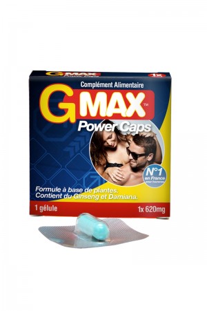 G-Max Power Caps Homme (1 gélule)