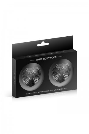 Nipples noirs sequin - Paris Hollywood