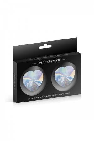 Nipples argentés hologramme - Paris Hollywood