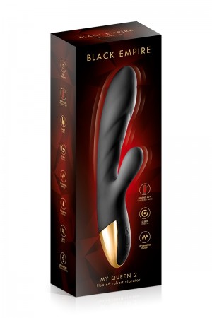 Vibromasseur chauffant My Queen 2 - Black Empire