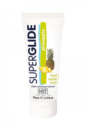 Lubrifiant Comestible SuperGlide ananas - HOT