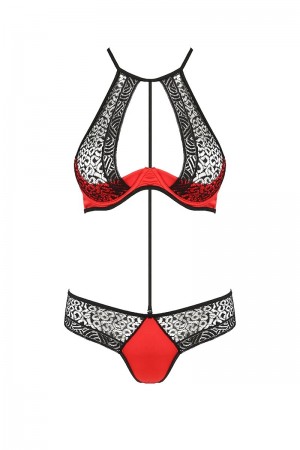 Ensemble Scarlet Bikini rouge - Passion