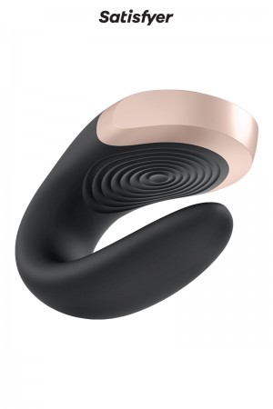 Stimulateur Double Love noir - Satisfyer