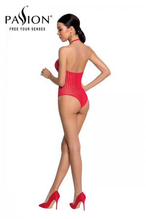 Body string résille BS088 - Rouge