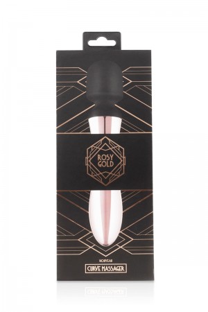Vibro Curve Massager - Rosy Gold