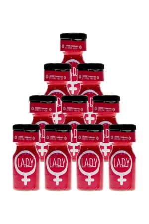 Pack 10 Poppers Lady 10ml