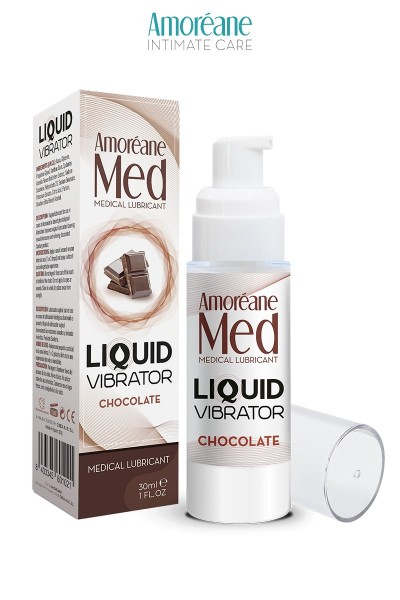 Lubrifiant Liquid Vibrator Chocolat 30ml - Amoreane Med