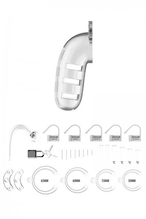 Cage de chasteté 14cm avec plug - ManCage 12