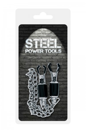 Pinces à seins avec chaine - Steel Power Tools