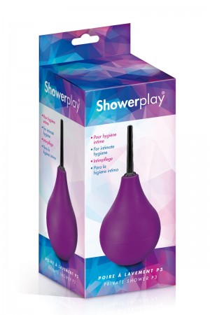 Poire à lavement Showerplay P3 - violet
