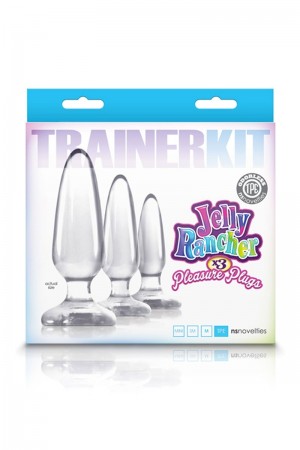 Kit d'entrainement anal Jelly Rancher Transparent