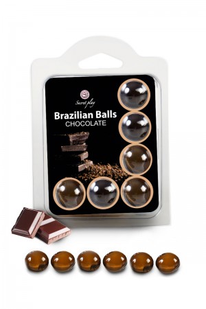 6 Brazilian Balls - chocolat