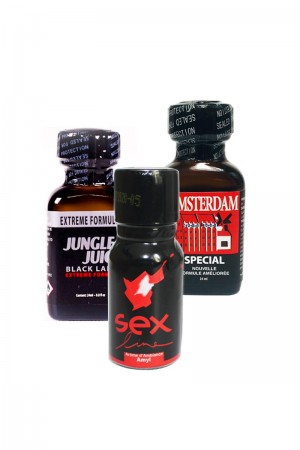 Pack Amateur 3 poppers