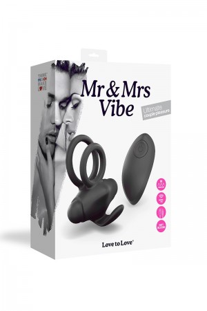 Cockring vibrant télécommandé Mr and Mrs Vibe