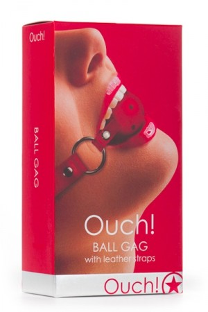 Gag Ball rouge - Ouch!