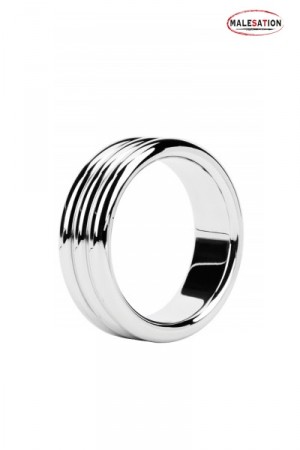 Metal ring Triple steel - Malesation