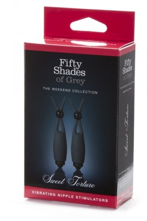Pinces à tétons vibrantes Sweet Torture - Fifty Shades of Grey