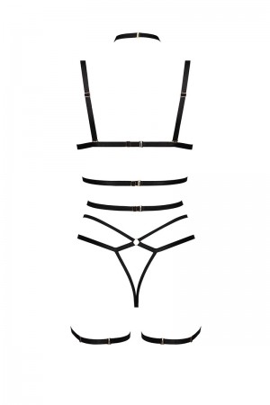 Ensemble harnais et lingerie Cozmo
