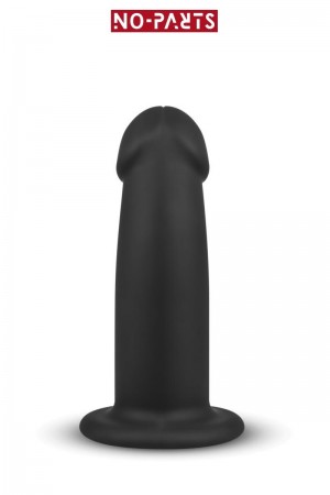 Gode ventouse noir Charlie 14,5 cm - No-Parts