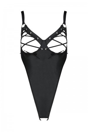 Body ouvert lacé Céline - Passion