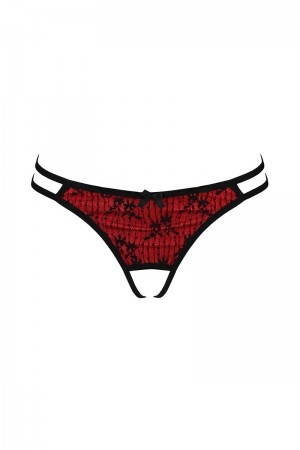 String ouvert rouge Rubi - Passion