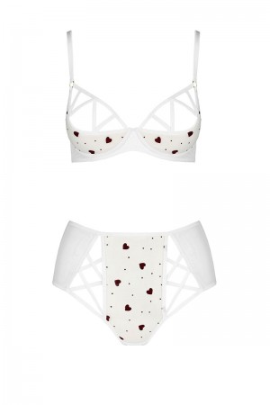 Bikini sexy blanc Lovelia - Passion