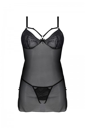 Nuisette Drosera et string ouvert - Passion ECO Collection