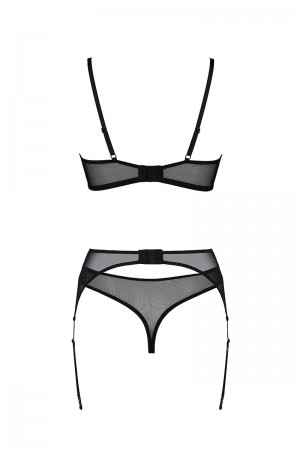 Ensemble à jarretelles Selaginella - Passion ECO Collection