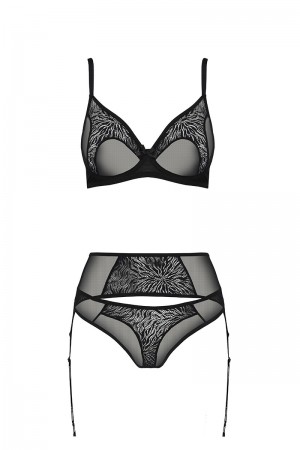 Ensemble à jarretelles Selaginella - Passion ECO Collection