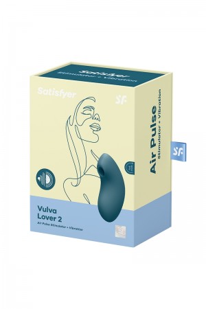 Double stimulateur Vulva Lover 2 bleu - Satisfyer