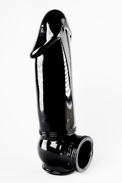 Gaine de pénis semi-réaliste noire