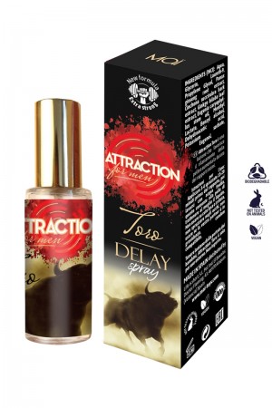 Spray retardant Toro  Extra fort 30ml - Attraction