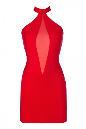 Robe rouge V-9259 - Axami
