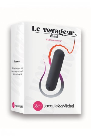 Vibromasseur Le voyageur Mini - Jacquie et Michel