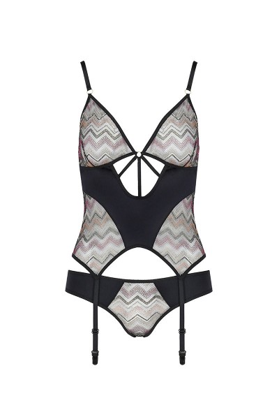 Guêpière et culotte Lagerta - Casmir