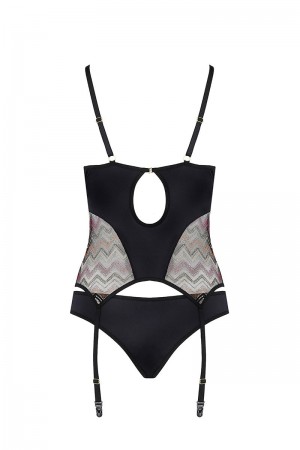 Guêpière et culotte Lagerta - Casmir
