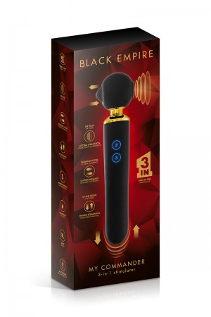 Triple stimulateur My Commander - Black Empire