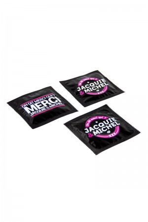 Pochette de 3 préservatifs Jacquie et Michel