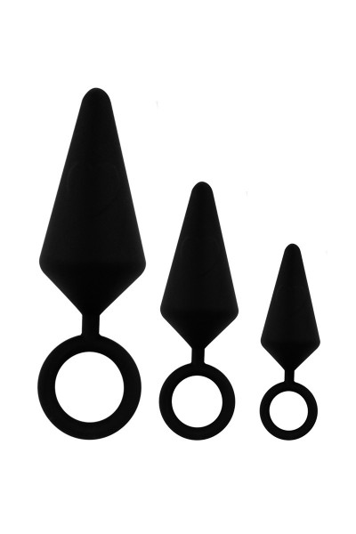 kit d'entrainement anal 3 plugs