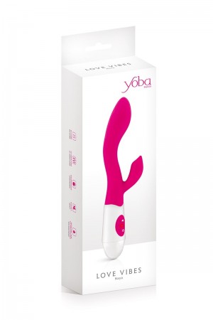 Vibromasseur Rabbit Naya rose - Yoba