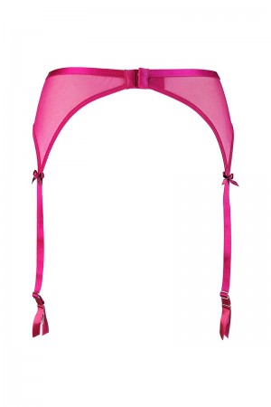 Porte-jarretelles Rose V-10252 - Axami