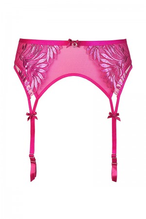 Porte-jarretelles Rose V-10252 - Axami