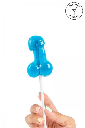 Sucette pénis gin tonic avec alcool