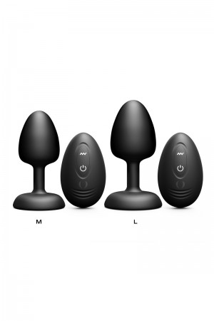 Plug anal vibrant télécommandé Geisha Plug Infinite M - Dorcel