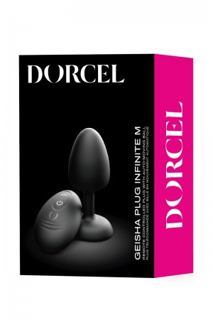 Plug anal vibrant télécommandé Geisha Plug Infinite M - Dorcel