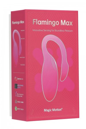 Stimulateur connecté Flamingo Max rose  - Magic Motion