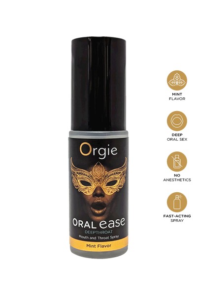 Spray gorge profonde Oral Ease - Orgie