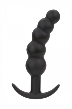 Plug anal Vibrant avec 5 perles - Calexotics