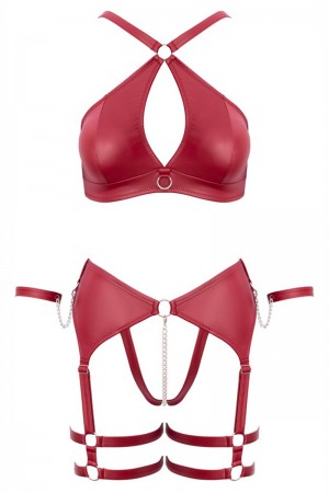 Ensemble BDSM bordeaux - Cotelli Bondage
