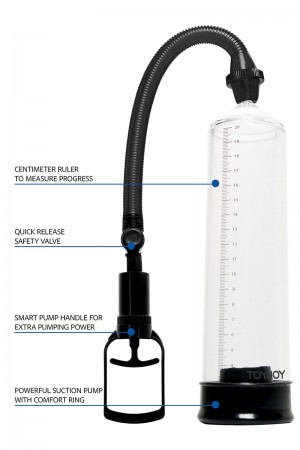 Pompe à pénis ToyJoy Power Pump noir